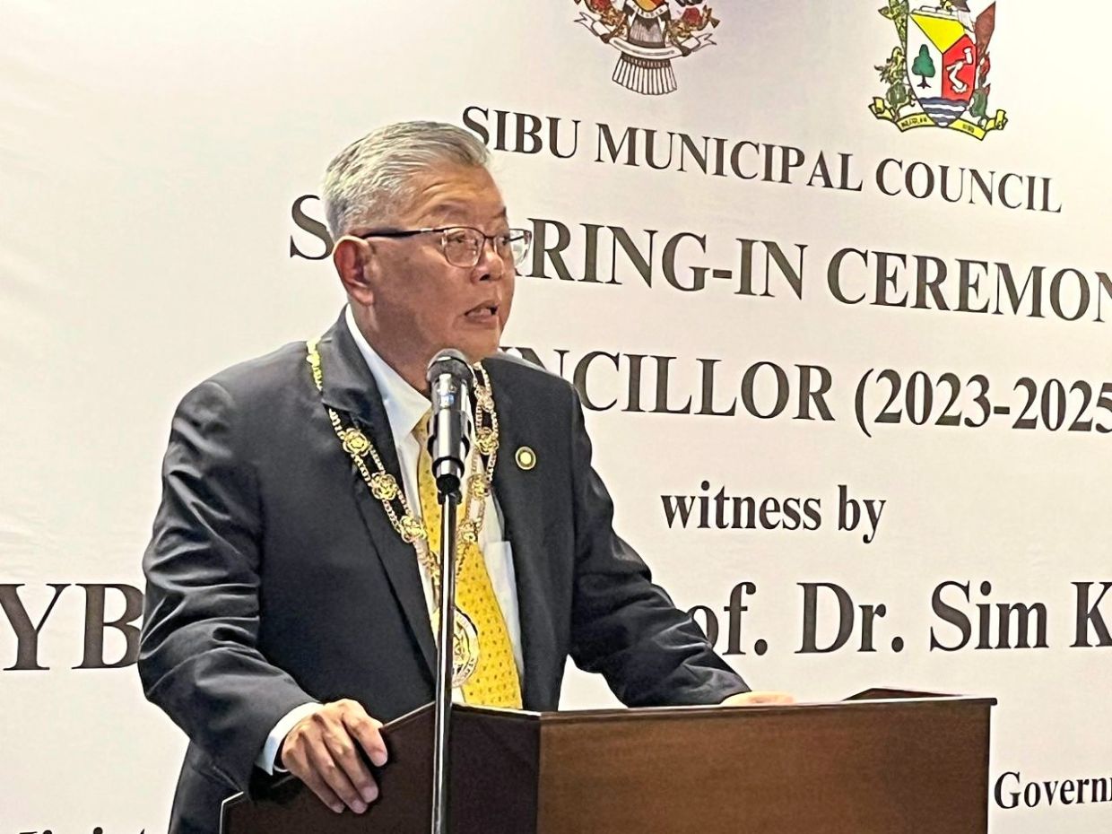 Ting says the council has only one goal and that is to make Sibu a better place to live in.