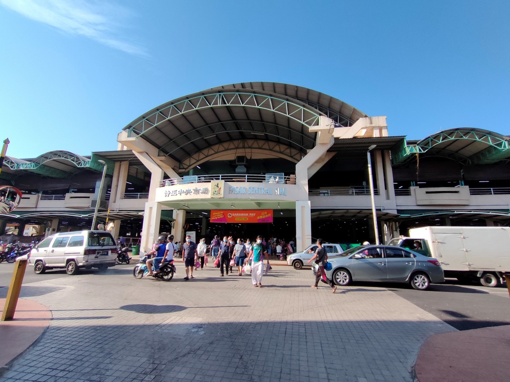 File photo of the Sibu Central Market.