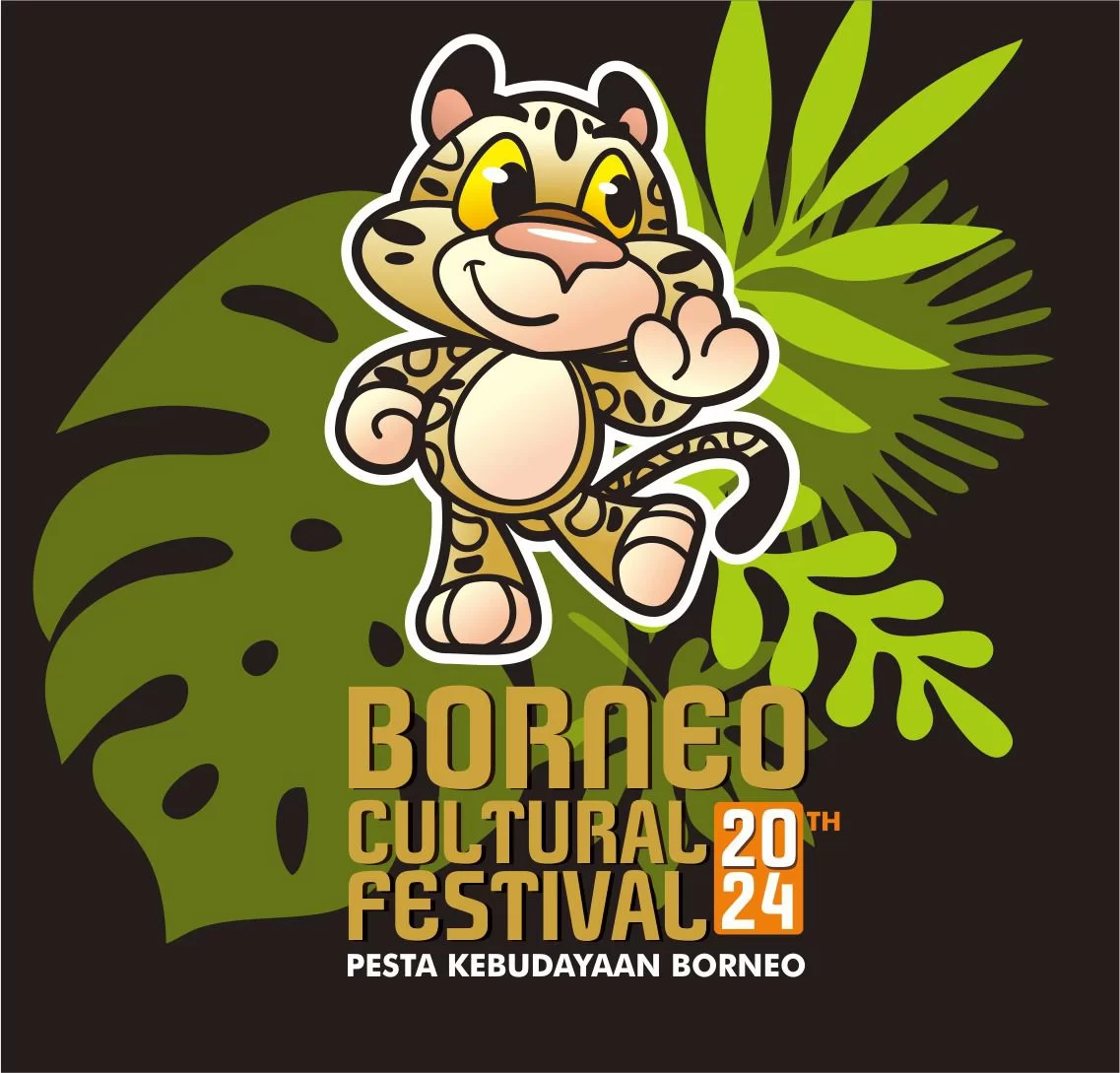 The BCF 2024 official mascot, Borneo clouded leopard or ‘engkulik’.