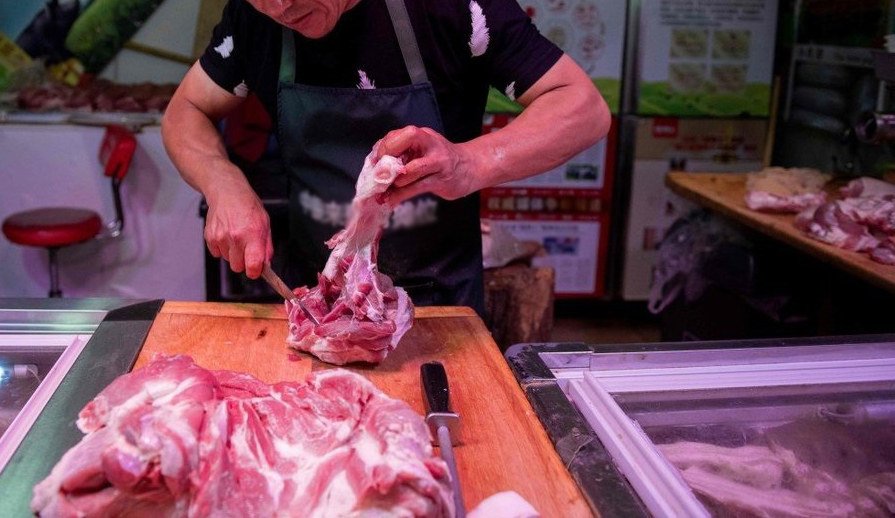 Dr Rundi said pork is currently sourced from Kuching to meet the market demand in Sibu. — AFP photo