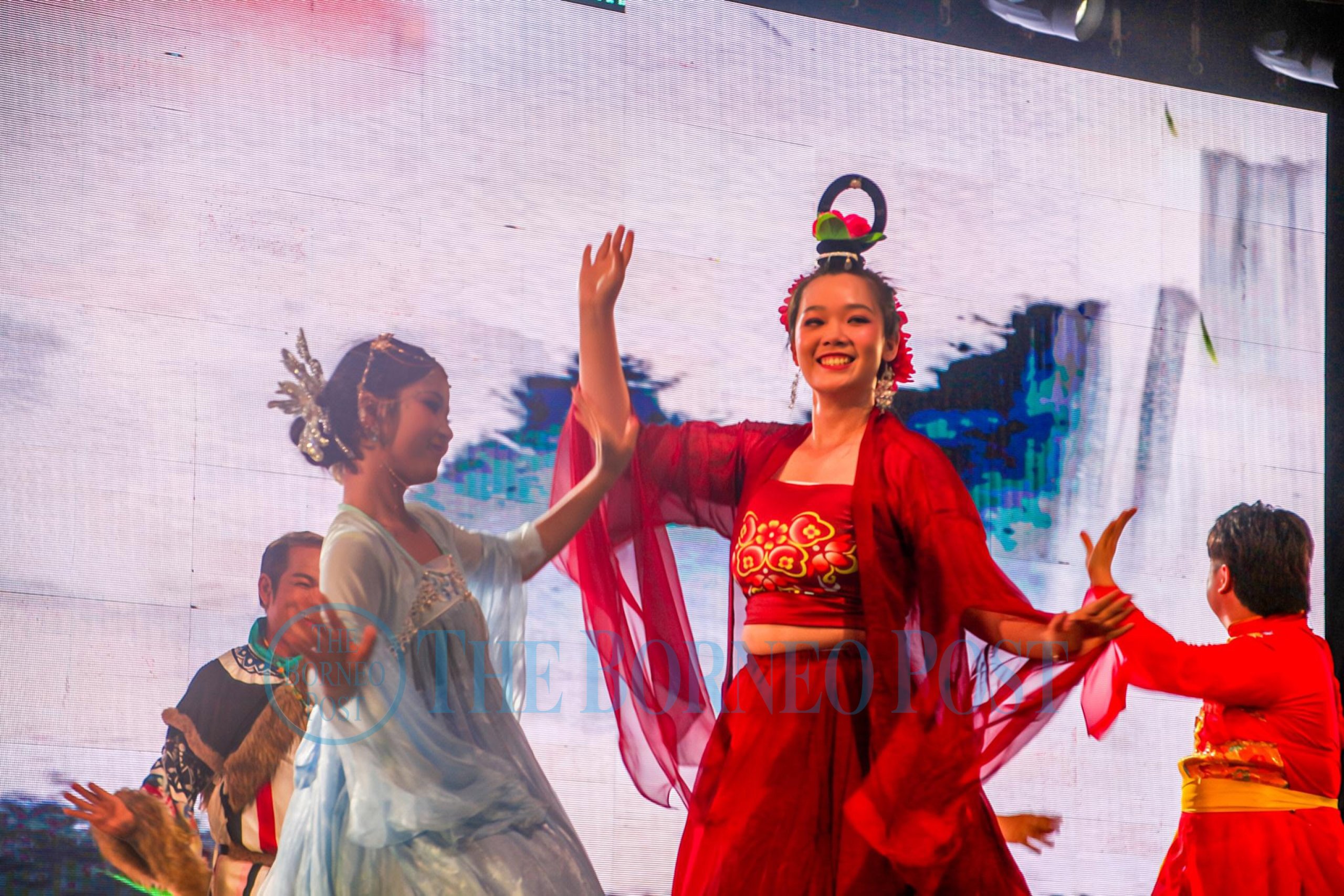 Performers from the One Dance Studio during the BCF 2026 Chinese Night. – Photo Maxwell Atan