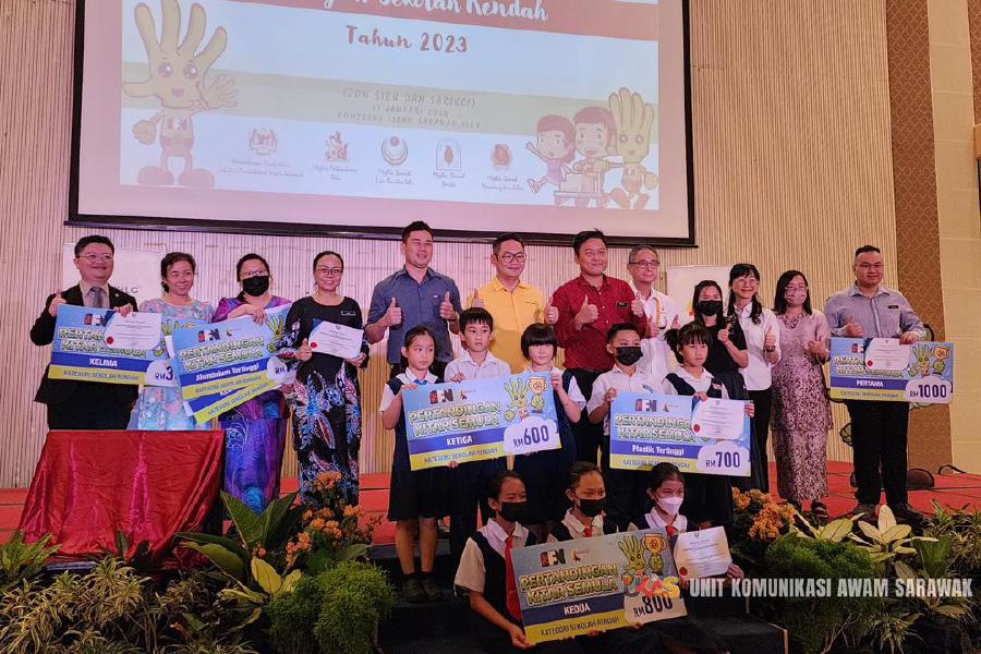 The competition, which ran from July 1 to Dec 30 in 2023, saw the participation of 32 secondary and primary schools from Sibu and Sarikei. -  File pic credit (UKAS)