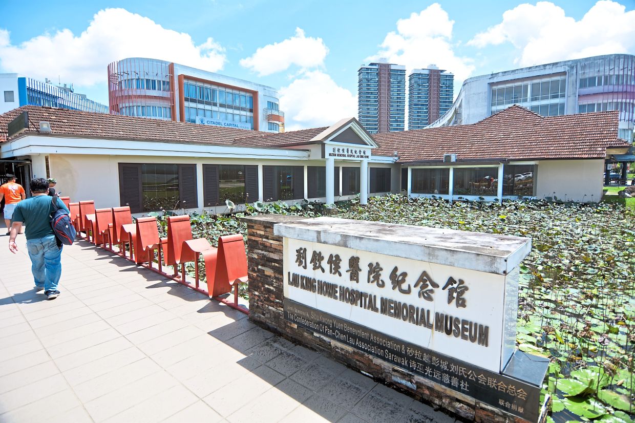 Lau King Howe Hospital Museum showcases the history of medical services in Sibu.